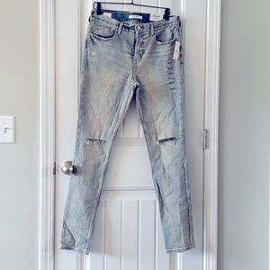 Pac Sun Stacked Skinny Jeans 31x32 NWT